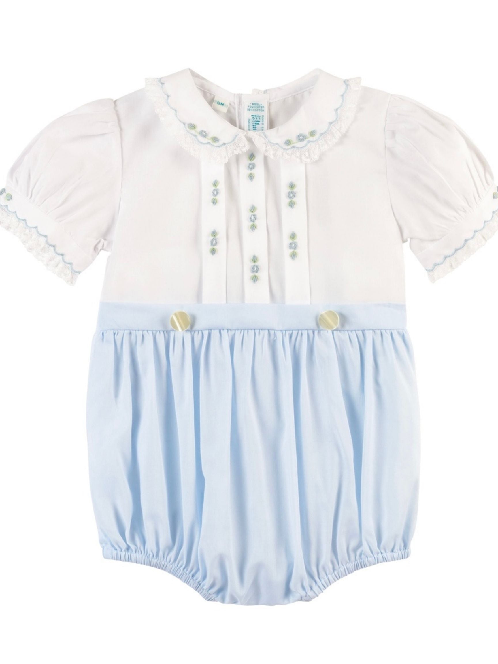 Girls Mock 2-Piece Romper