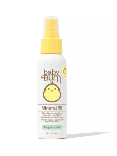 Mineral SPF 50 Sunscreen Spray - Fragrance Free