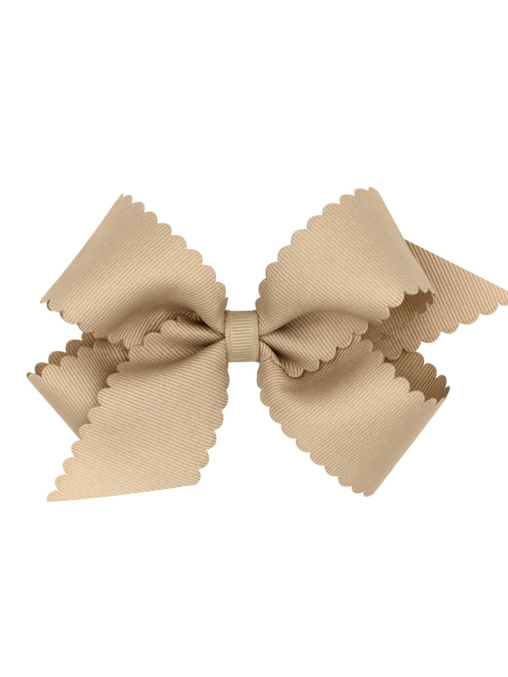 Scalloped Edge Grosgrain Bow