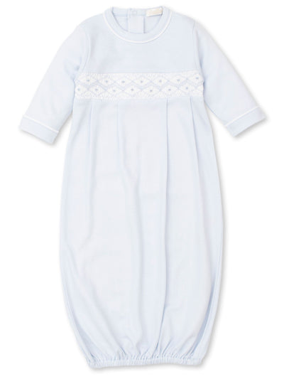 CLB Hand Smocked Sack Gown