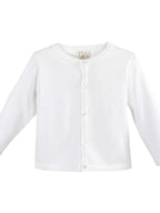 Ladder Edge Basic Cardigan Sweater