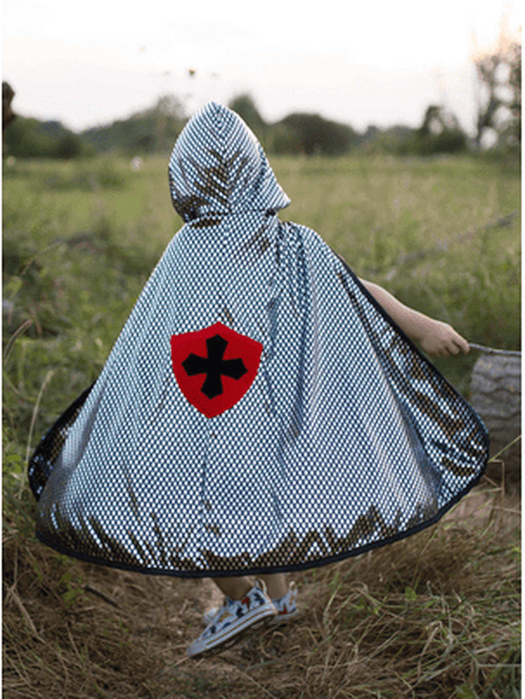 Reversible Dragon and Knight Cape