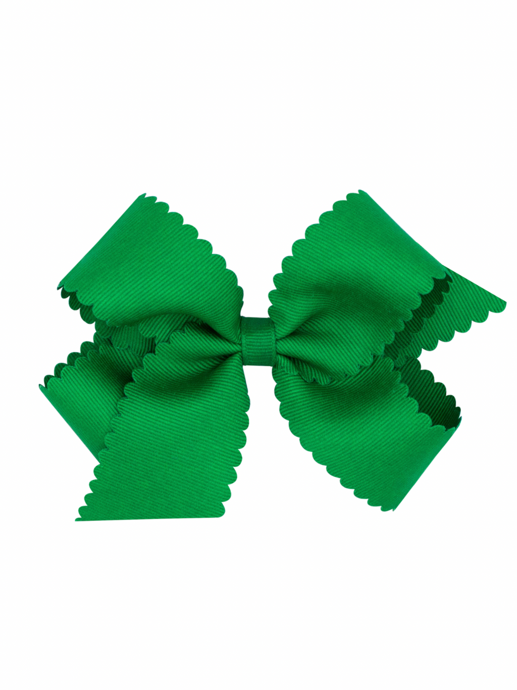 Scalloped Edge Grosgrain Bow