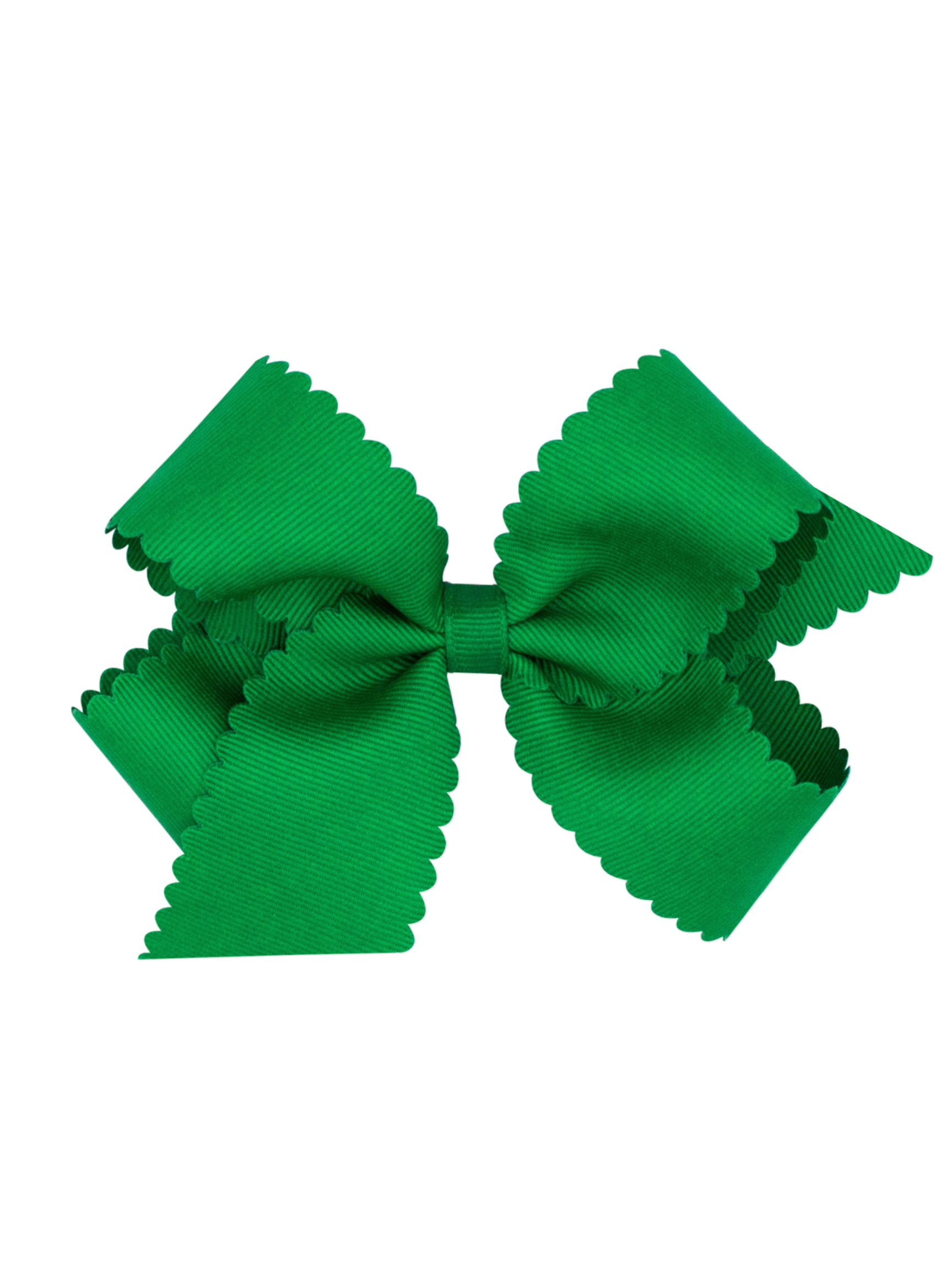 Scalloped Edge Grosgrain Bow