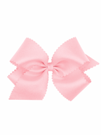 Scalloped Edge Grosgrain Bow