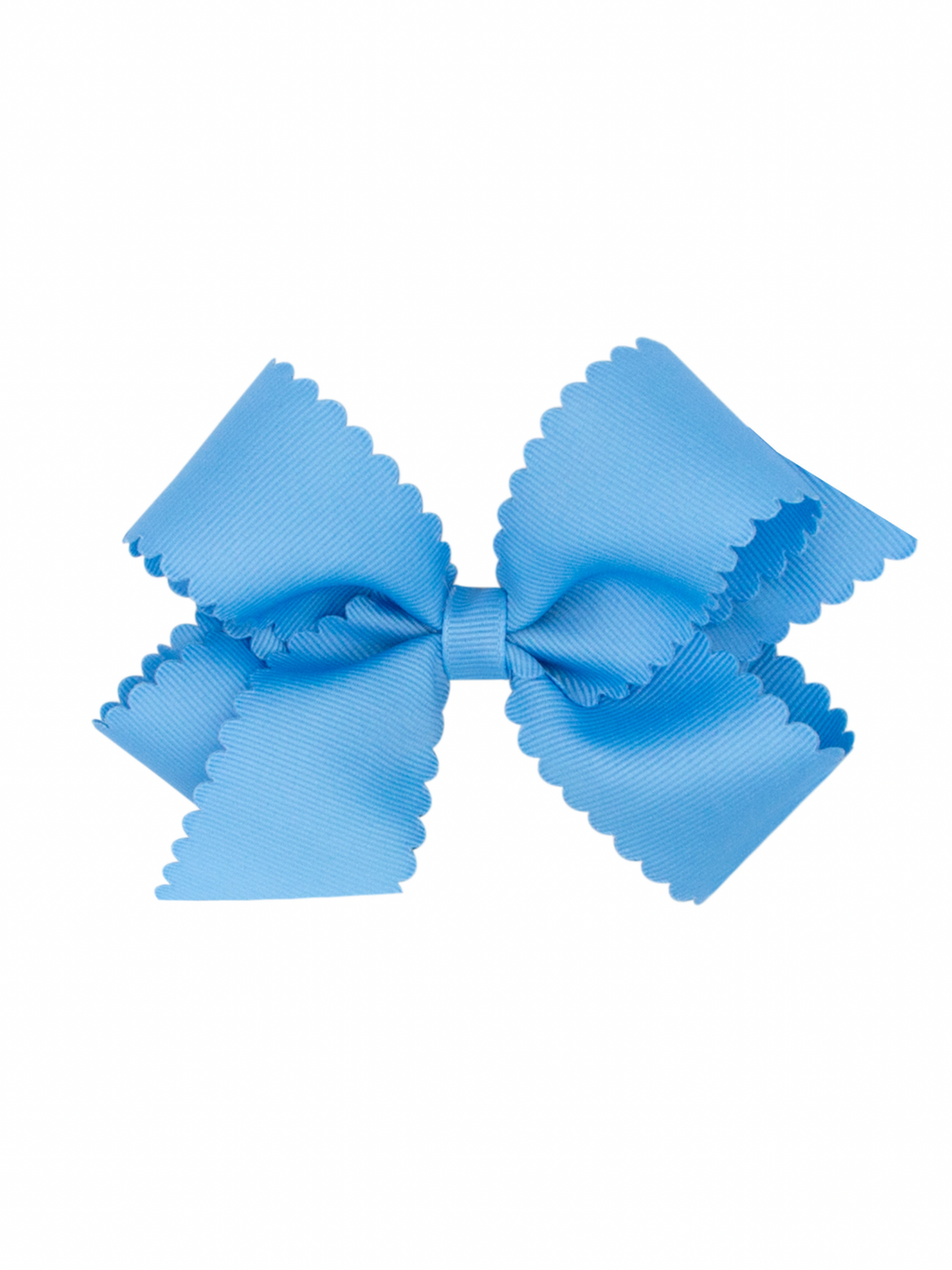 Scalloped Edge Grosgrain Bow
