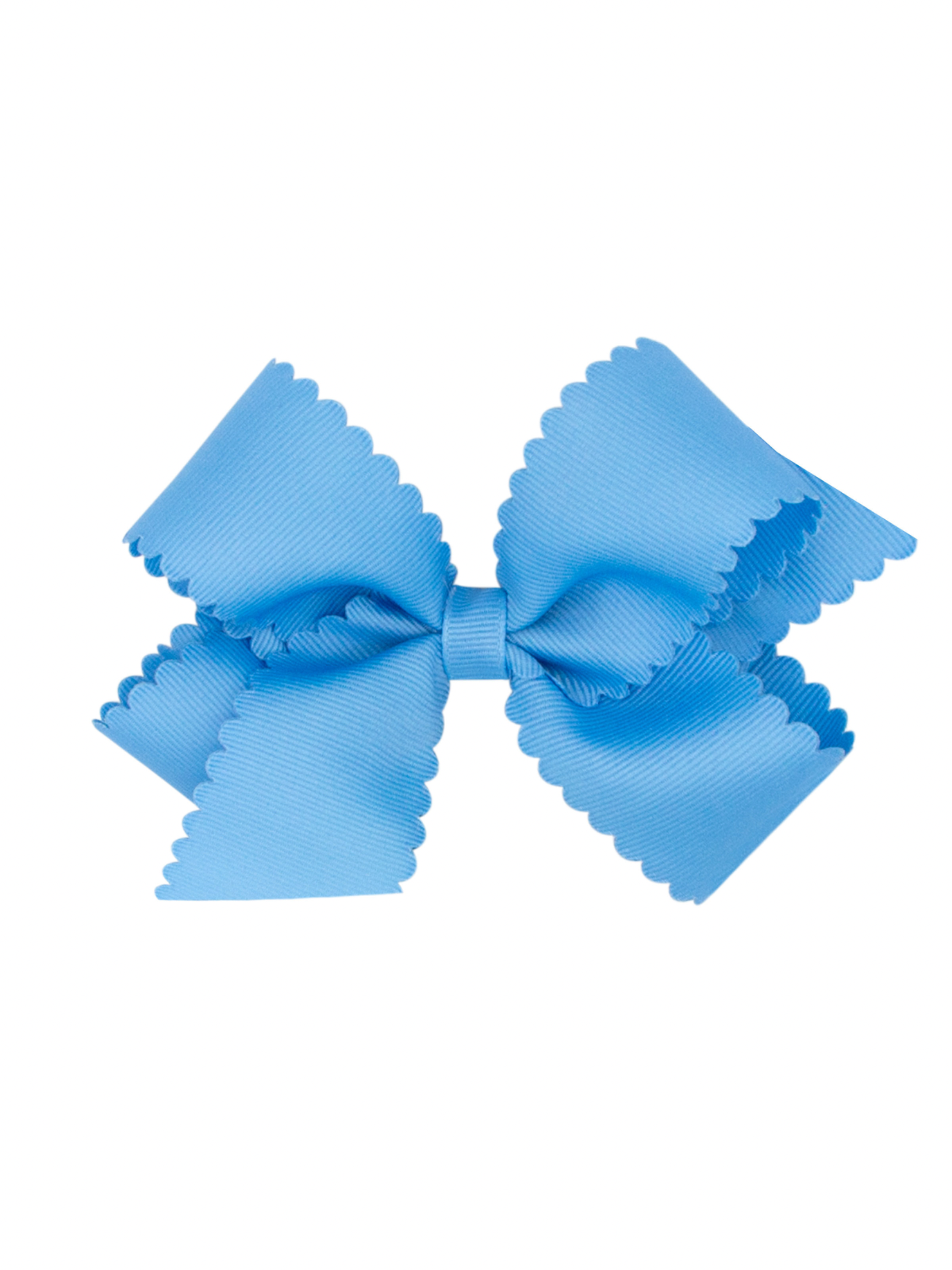 Scalloped Edge Grosgrain Bow