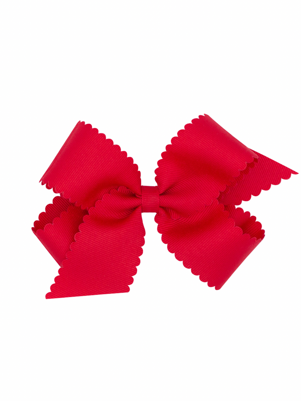 Scalloped Edge Grosgrain Bow