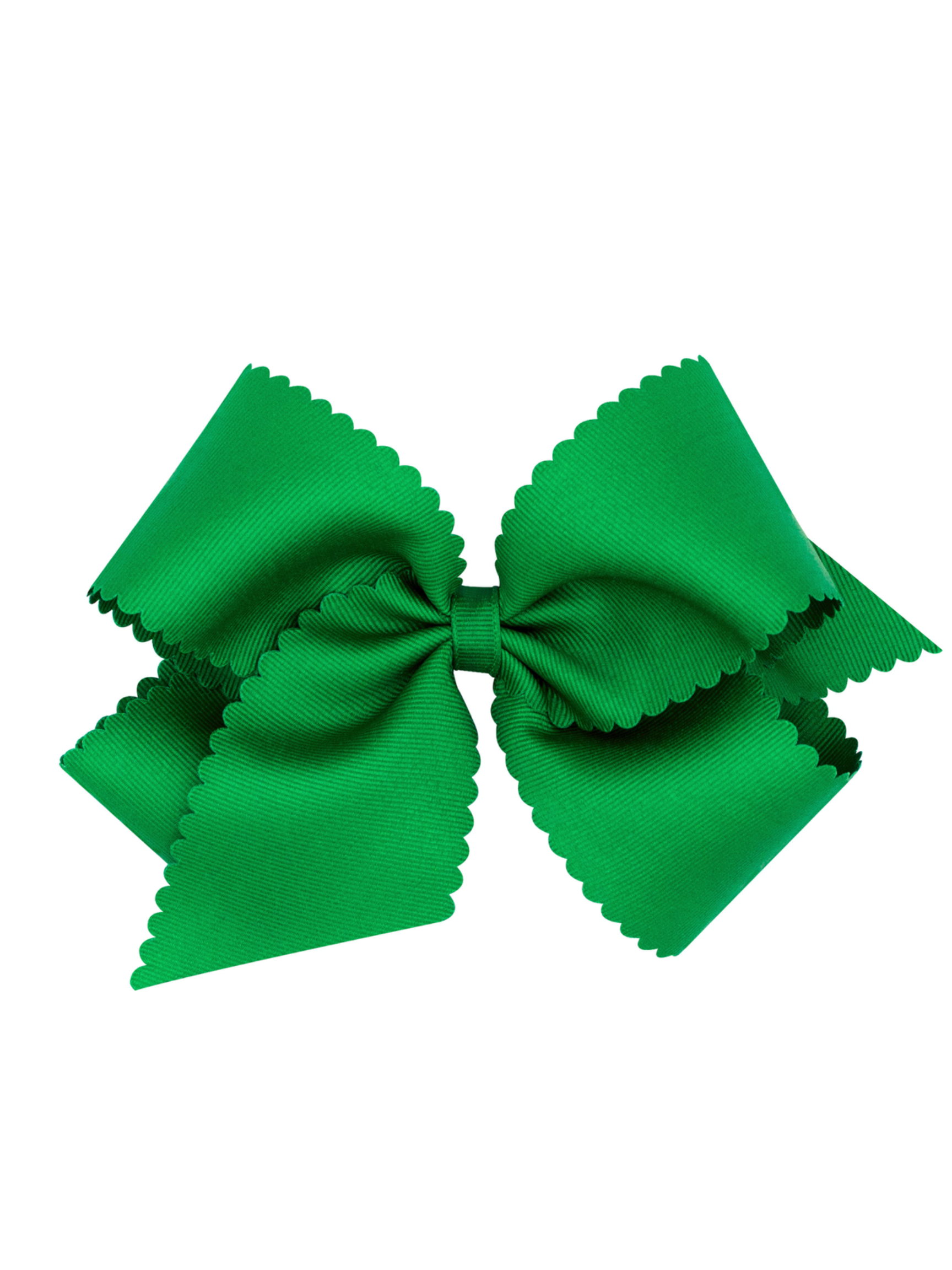 Scalloped Edge Grosgrain Bow