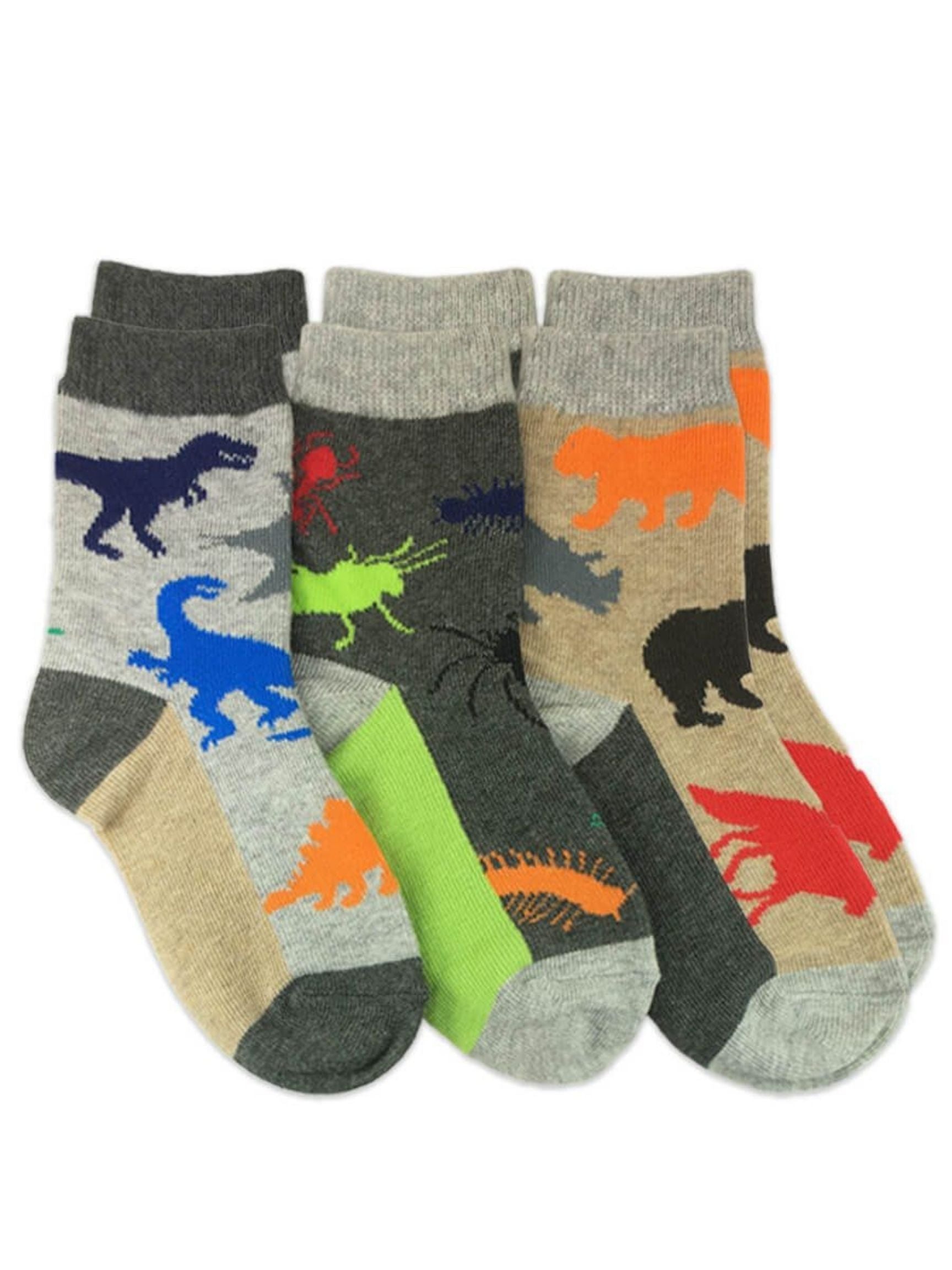 Boys Land Animals Crew Socks
