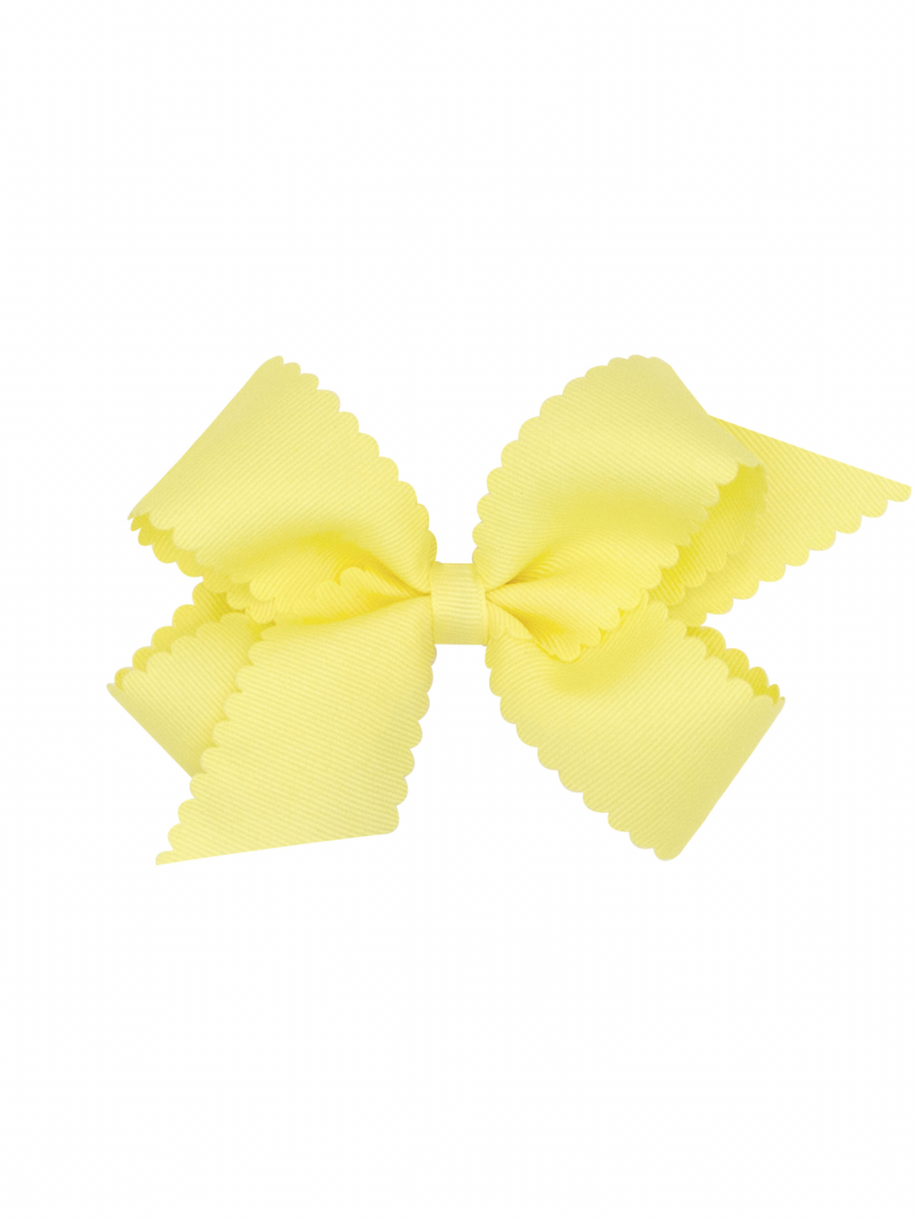 Scalloped Edge Grosgrain Bow
