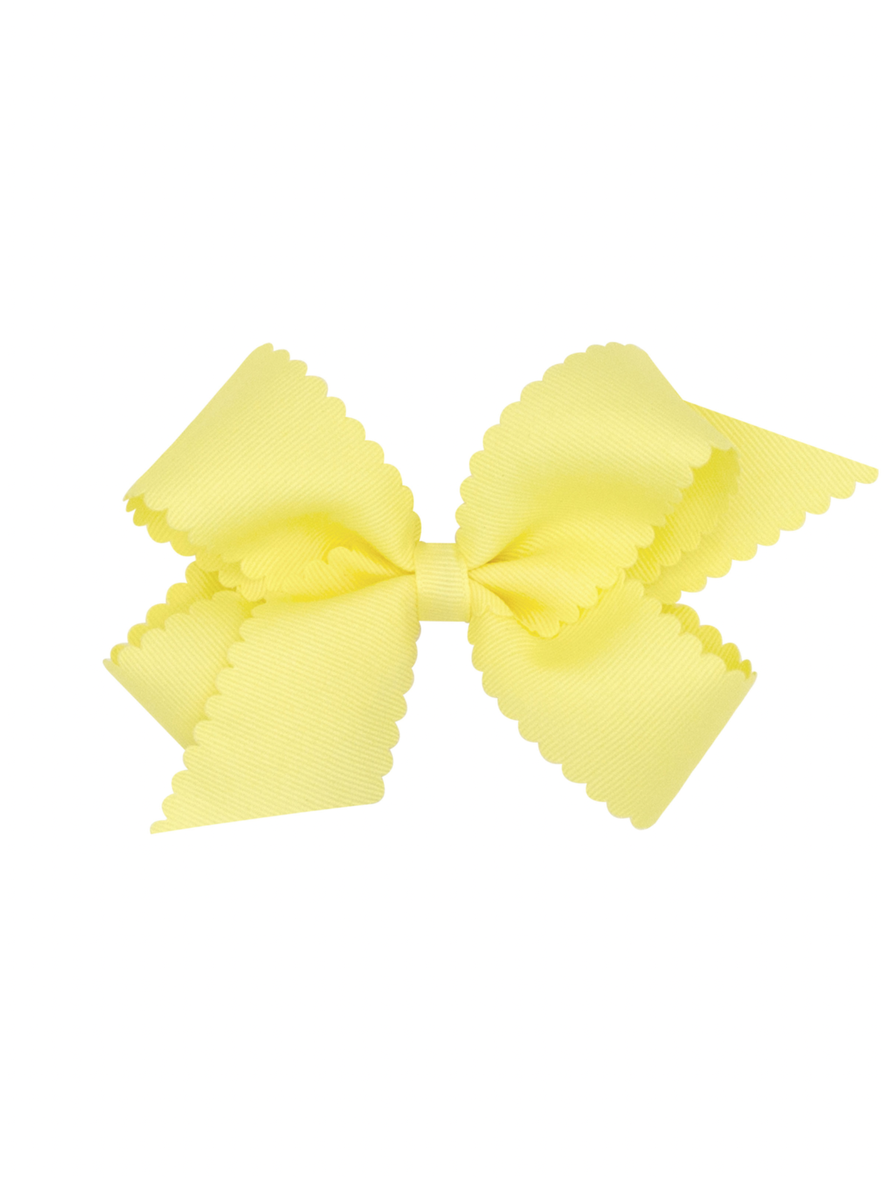 Scalloped Edge Grosgrain Bow