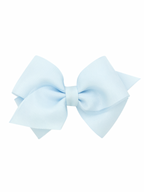 Organza Overlay Grosgrain Hair Bow