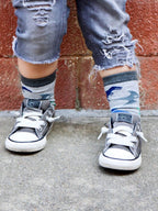 Boys Land Animals Crew Socks
