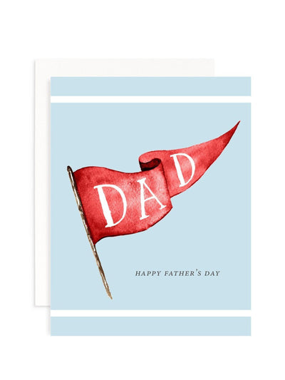 Happy Father's Day Banner Greeting Card
