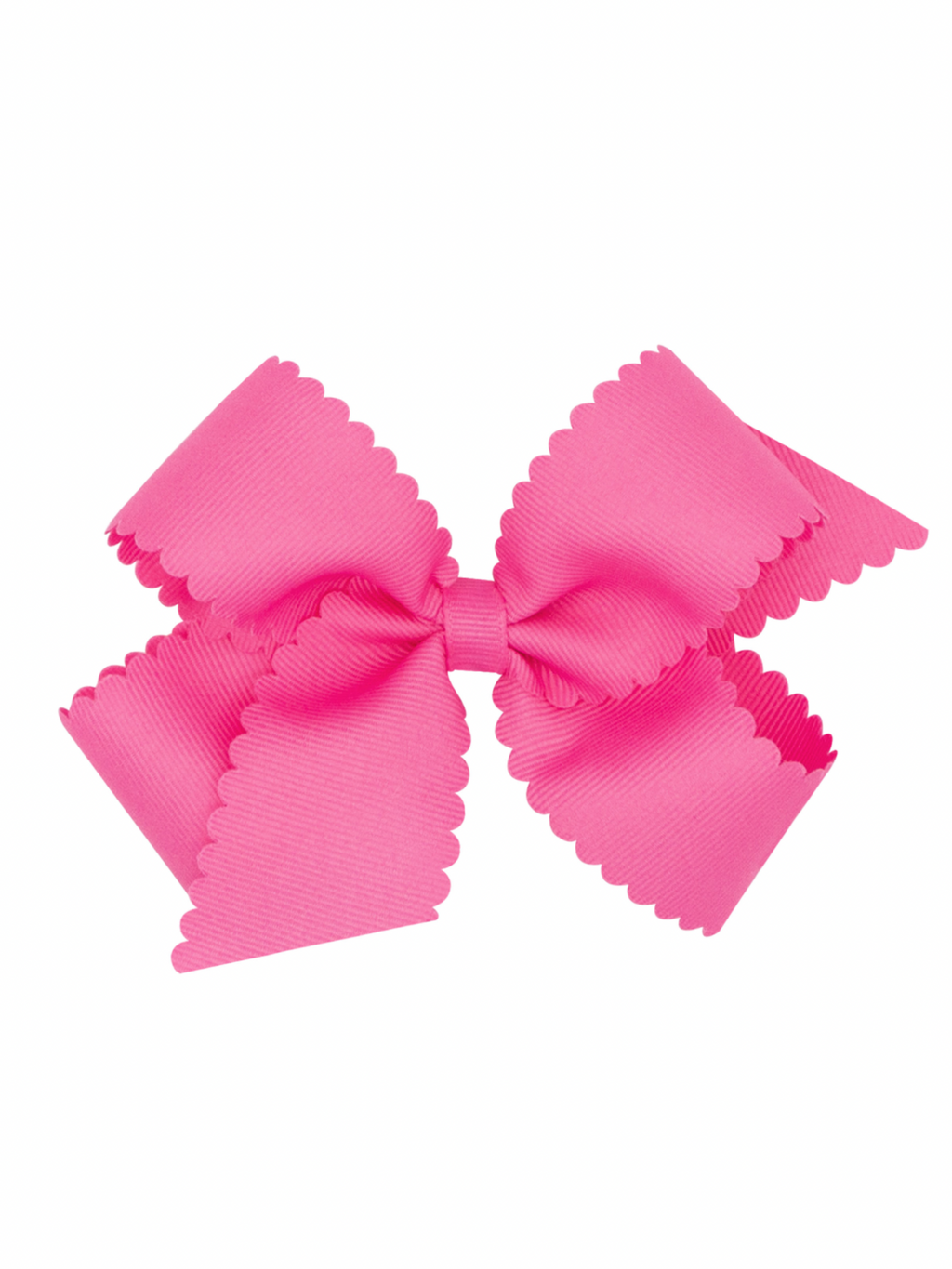 Scalloped Edge Grosgrain Bow