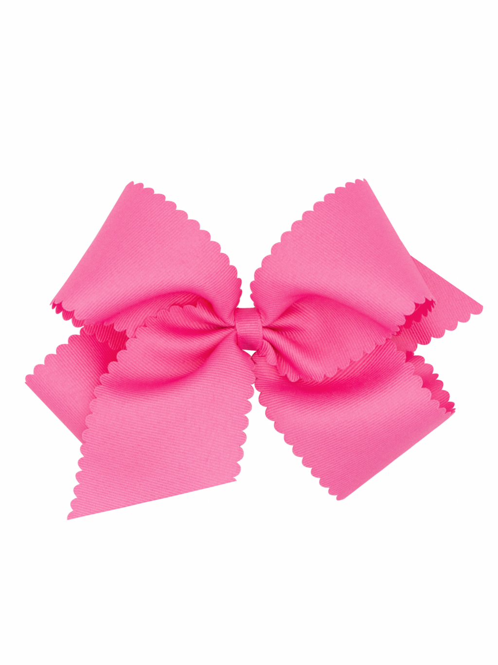 Scalloped Edge Grosgrain Bow