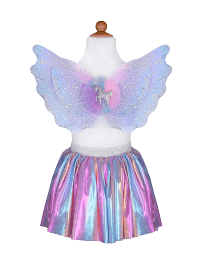 Unicorn Skirt & Wings - Pastel