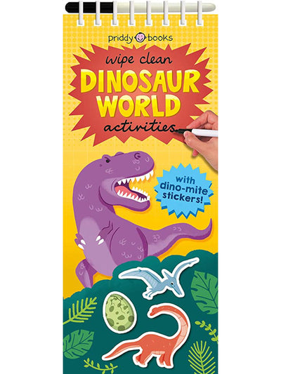 Wipe Clean Activity Book: Dinosaur World