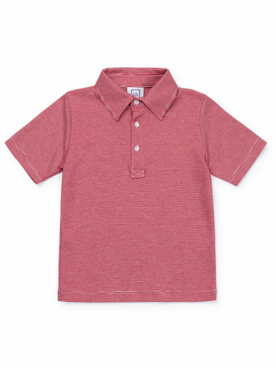 Griffin Shirt - Red & White