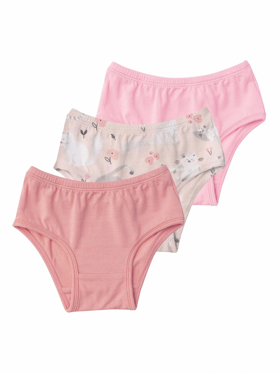 *3 Pack Girls Panty | Posh Tots Children's Boutique