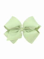 Organza Overlay Grosgrain Hair Bow