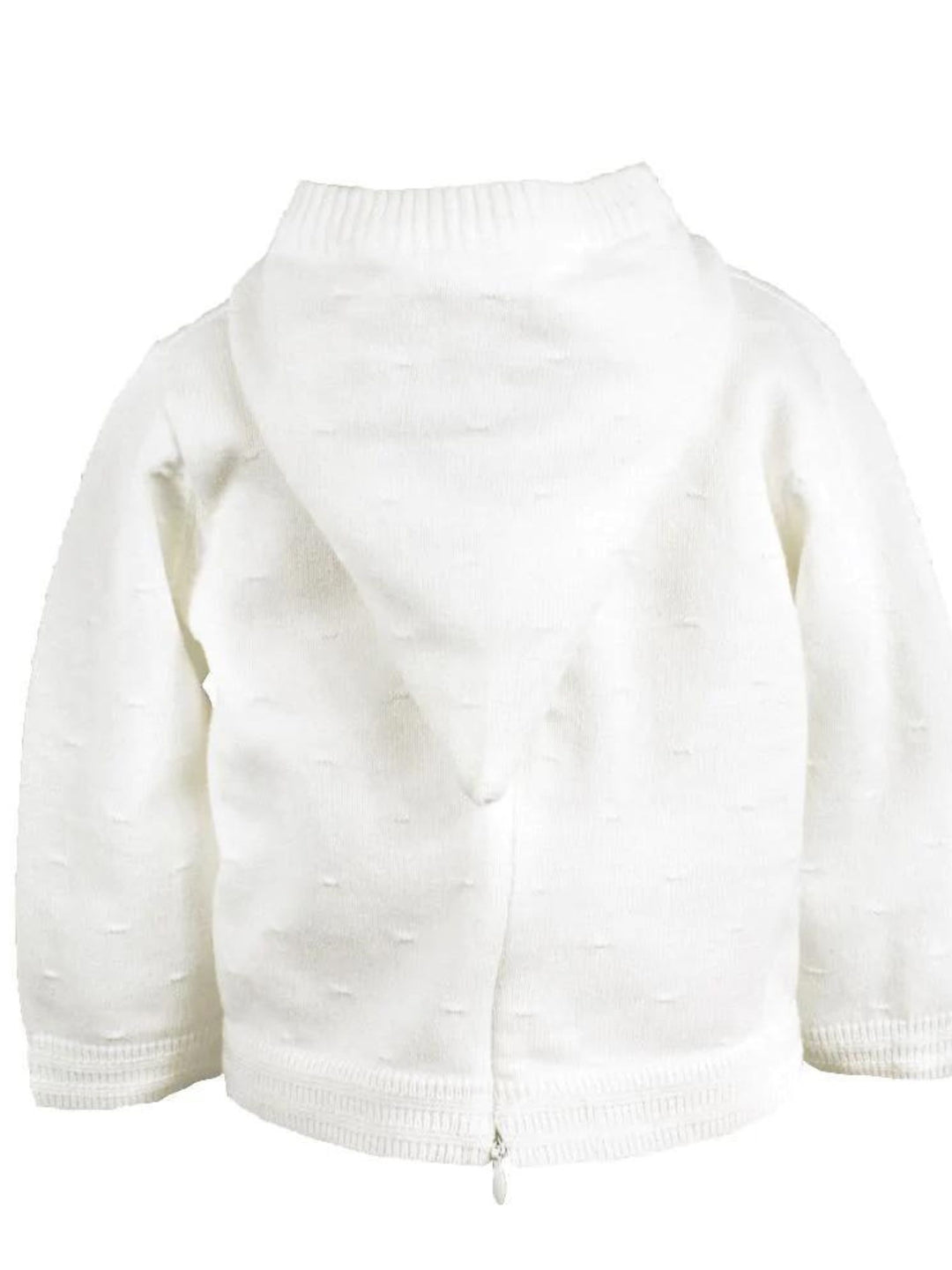 Back Zip Hooded Cardigan - Asst'd Colors | Posh Tots