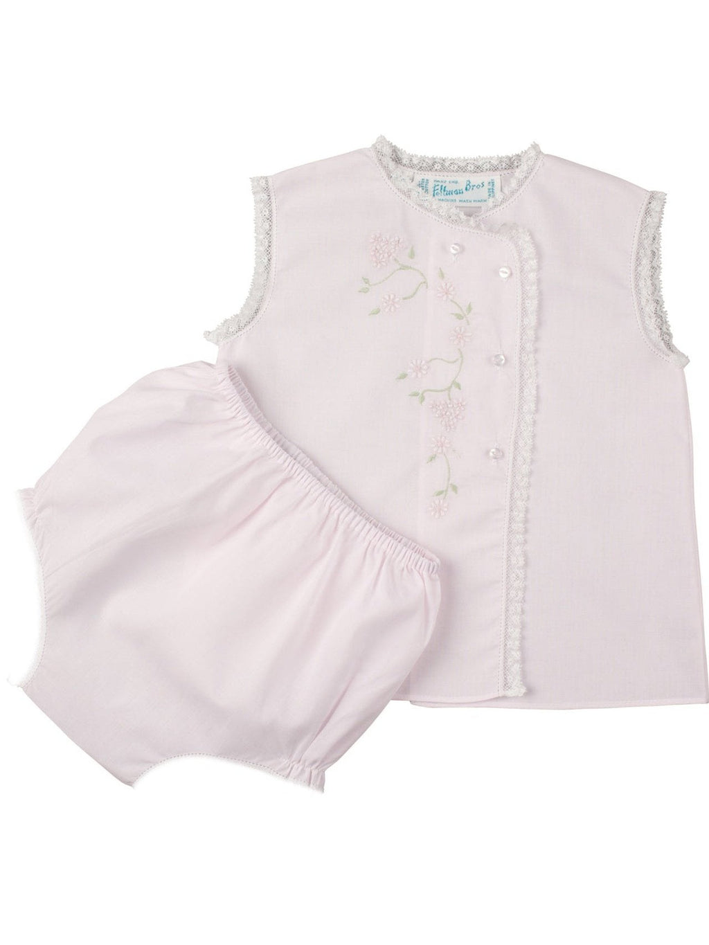 Floral Lace Diaper Set