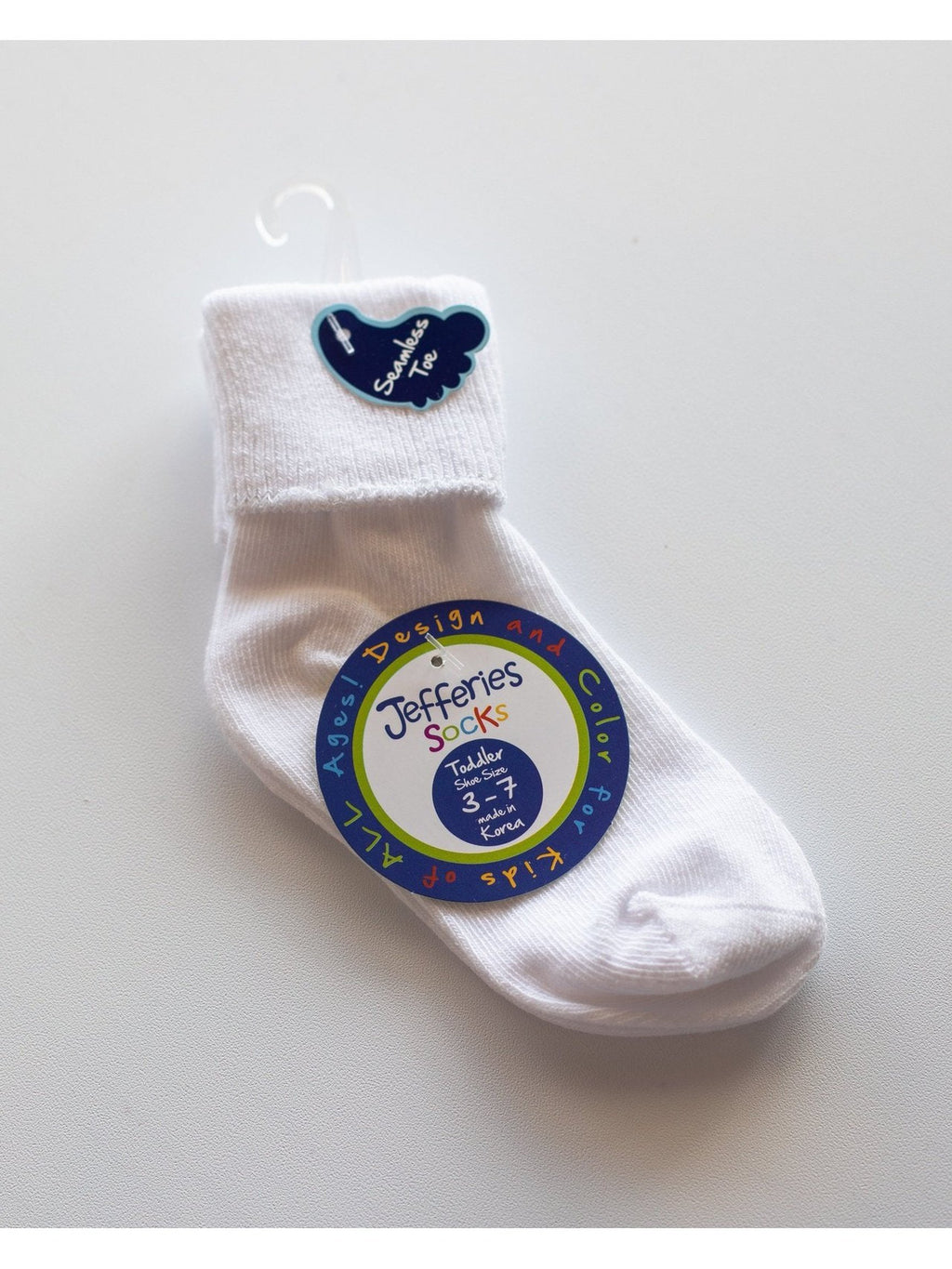 Seamless Turn Cuff Sock, Unisex