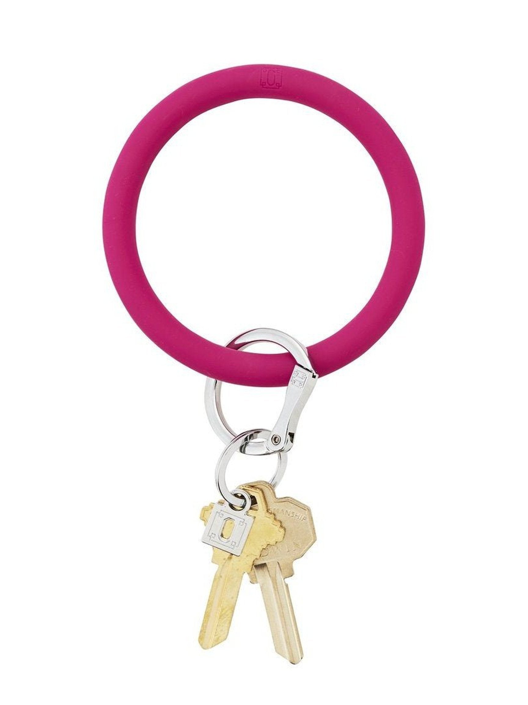 Silicone O Ring Keychain