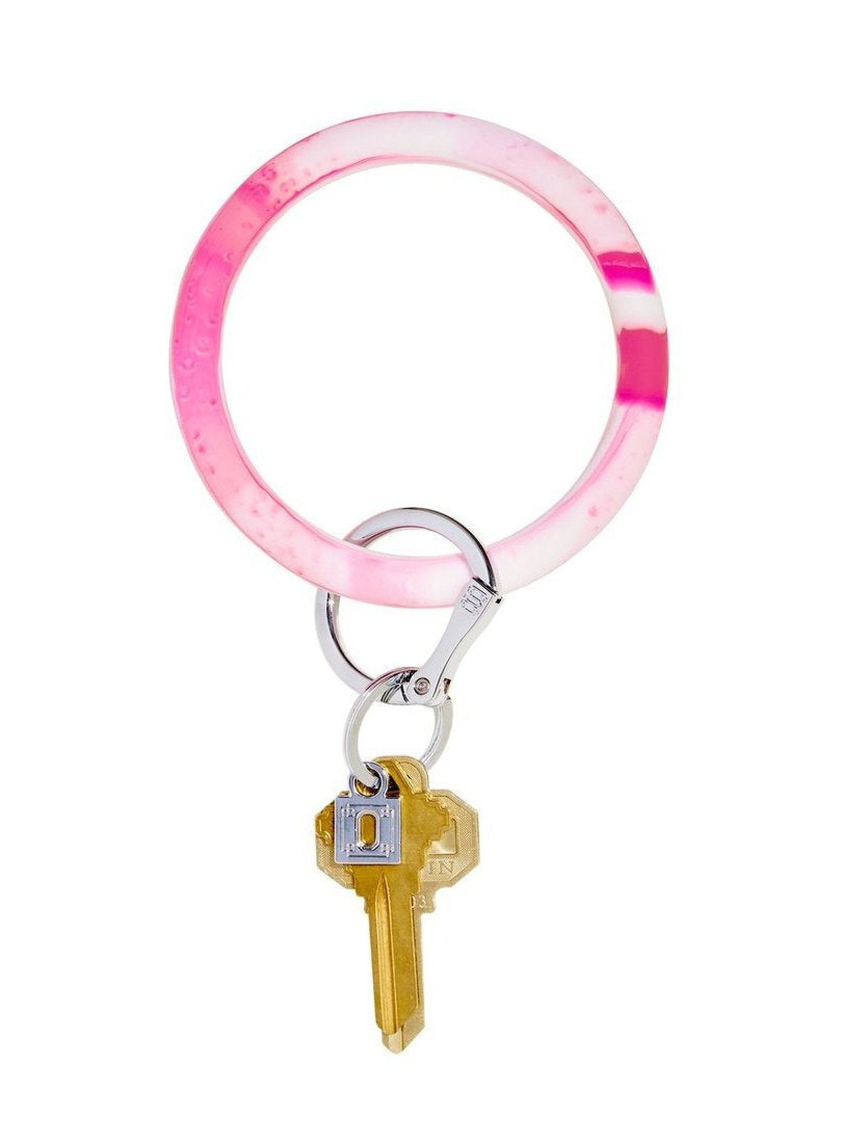 Silicone O Ring Keychain