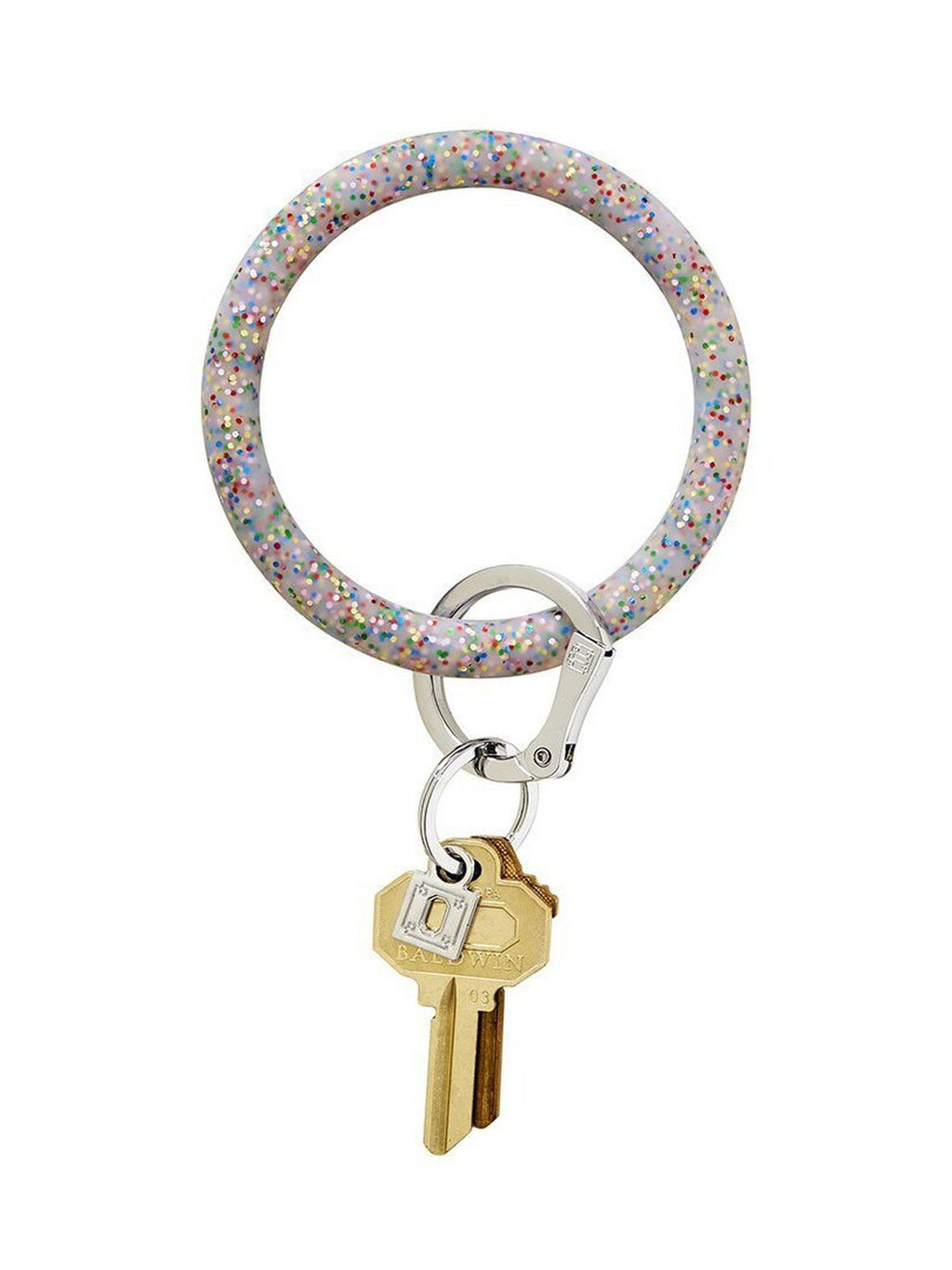 Silicone O Ring Keychain
