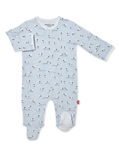 Bunnies by the Bay Baby Boy Bodysuit 0-3m Blue White Stripes 100% Cotton