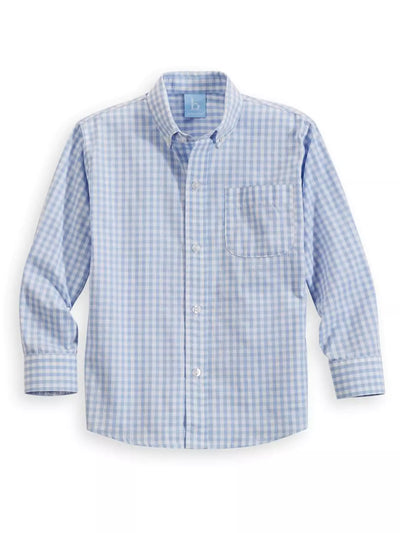 Buttondown Shirt - Blue Soft Check