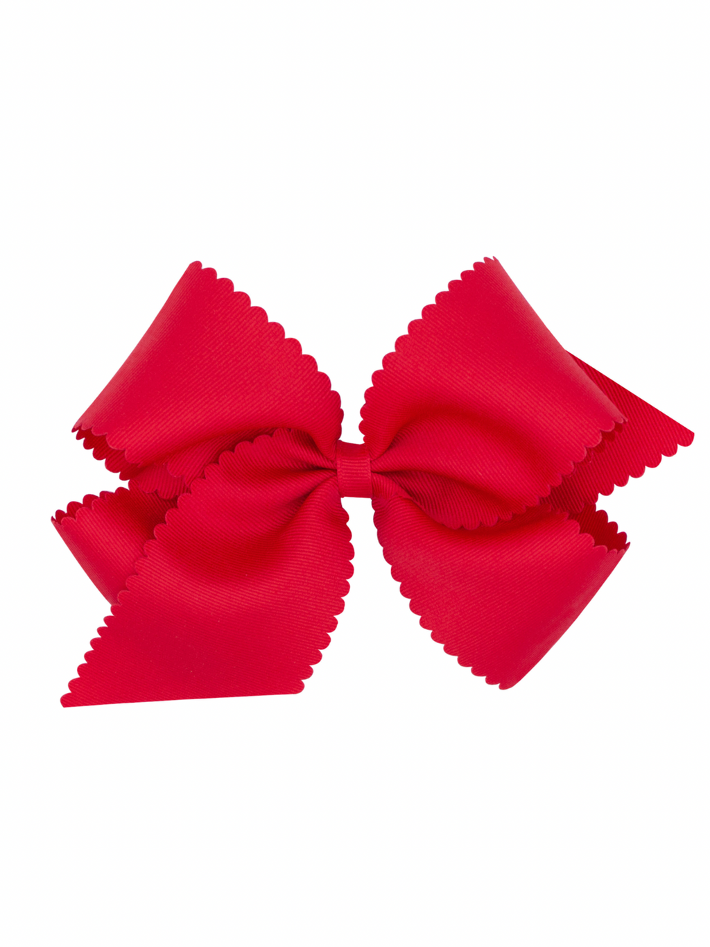 Scalloped Edge Grosgrain Bow