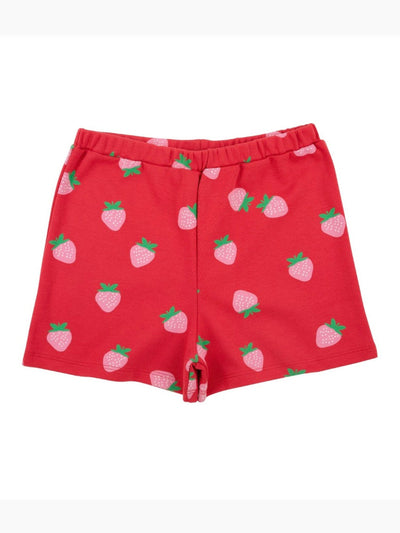 Shipley Shorts - Sanibel Strawberry - Posh Tots Children's Boutique