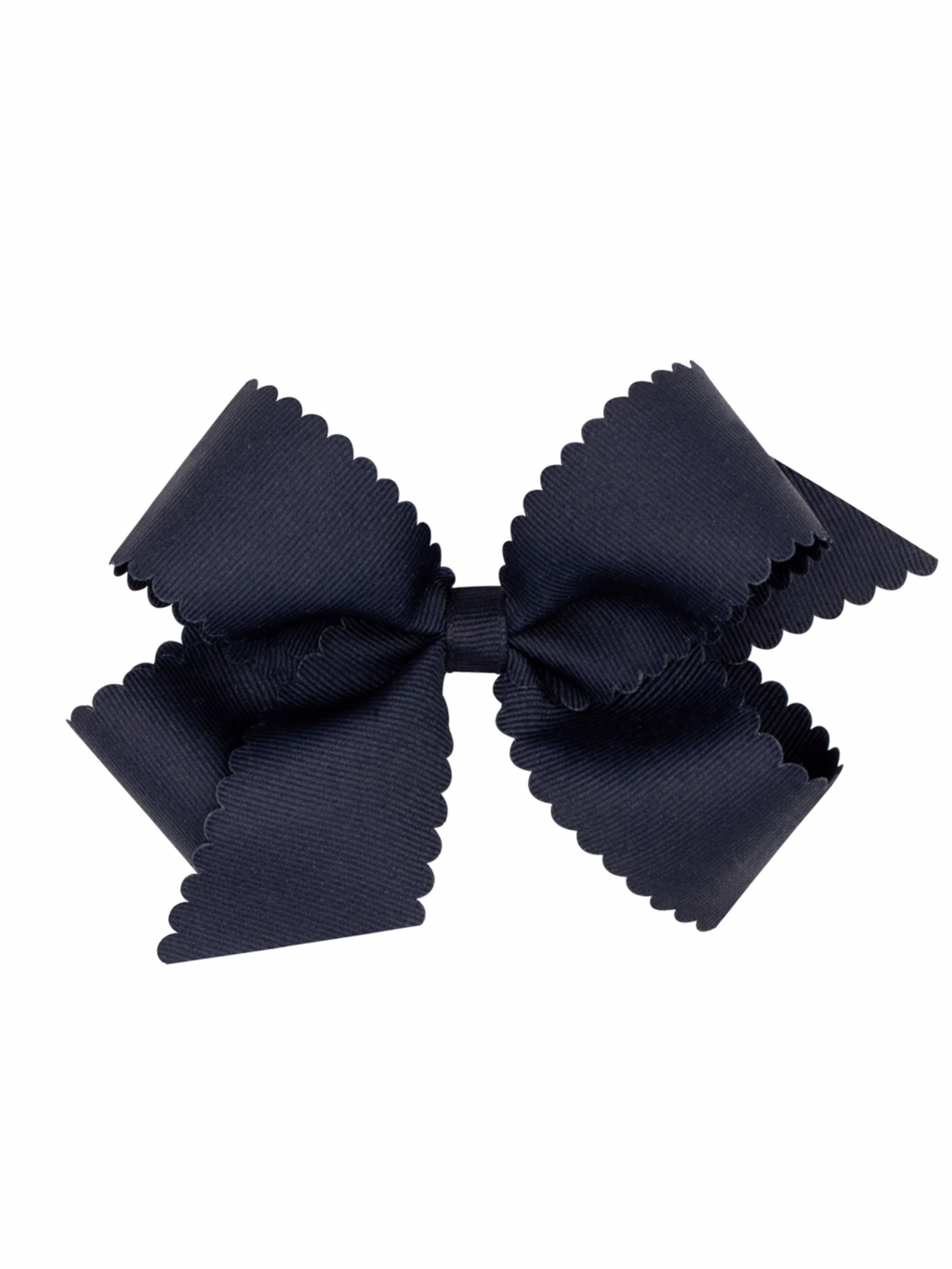Scalloped Edge Grosgrain Bow