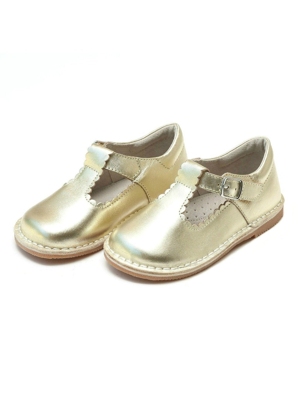 Selina Scalloped T-Strap Mary Jane