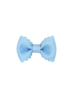 Tiny Scalloped Edge Grosgrain Bowtie