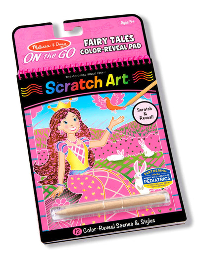 Scratch Art- Fairy Tales- On the Go Travel Activity