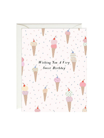 Ice Cream Birthday Card
