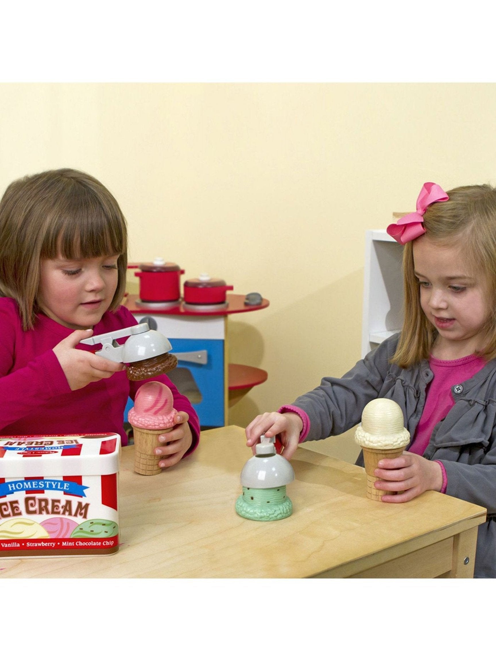 Scoop & Stack Ice Cream Cone Magnetic Play Set