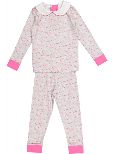 Bouquet 2 Piece Pajama - Posh Tots Children's Boutique