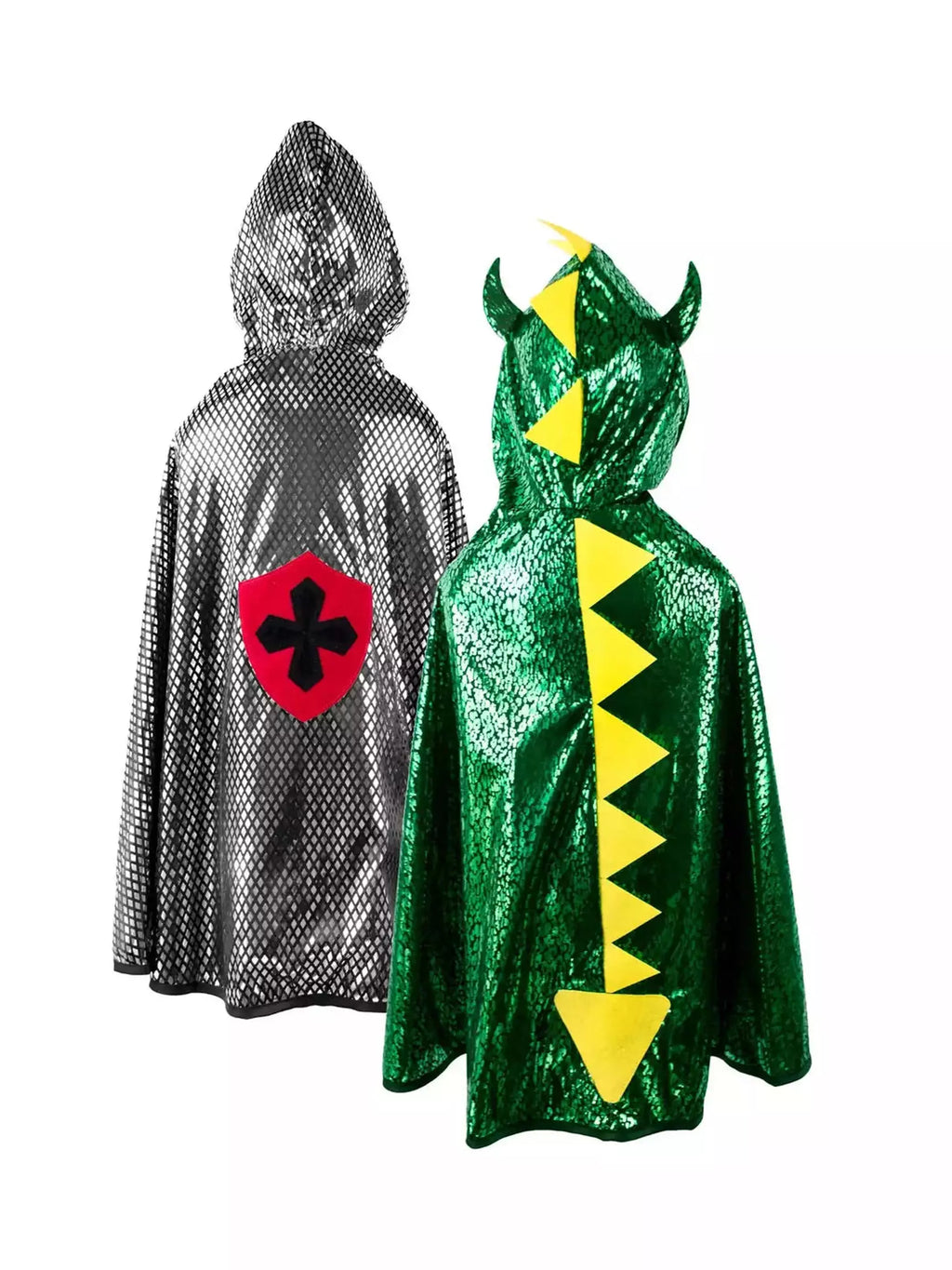 Dragon/Knight Reversible Cape