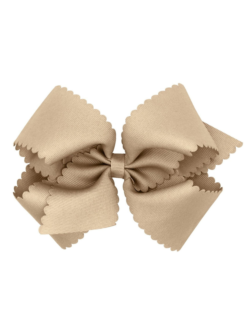 Scalloped Edge Grosgrain Bow