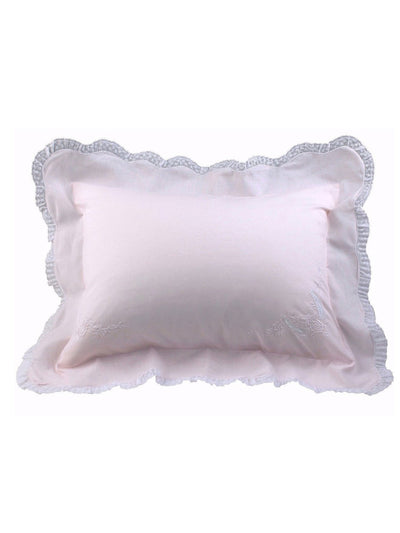 Pillow Cover w/ Lace Trim