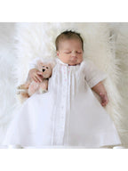 Girls Embroidered Folded Daygown