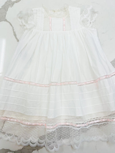 Vianney Dress - White