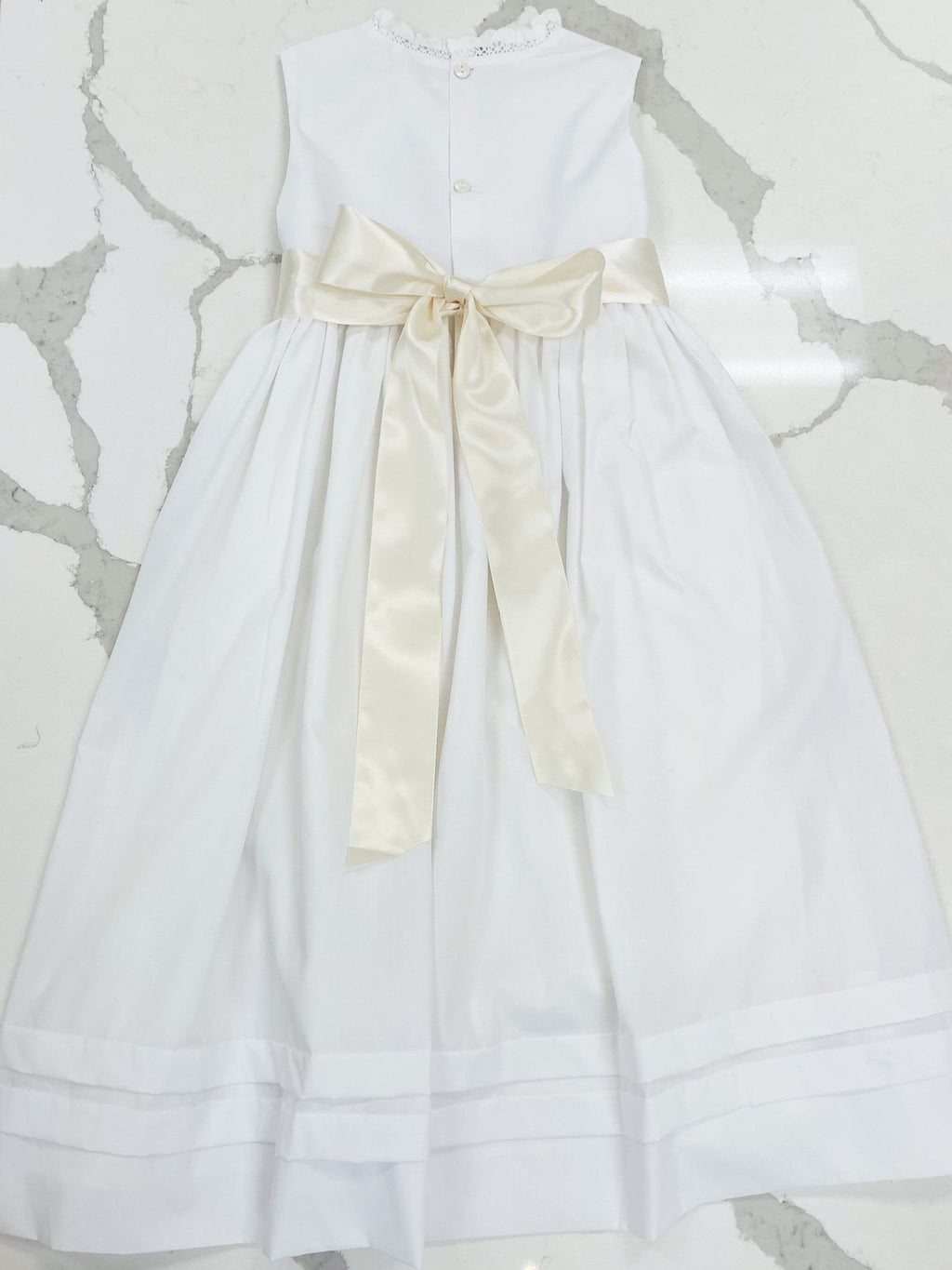Catherine Dress - White