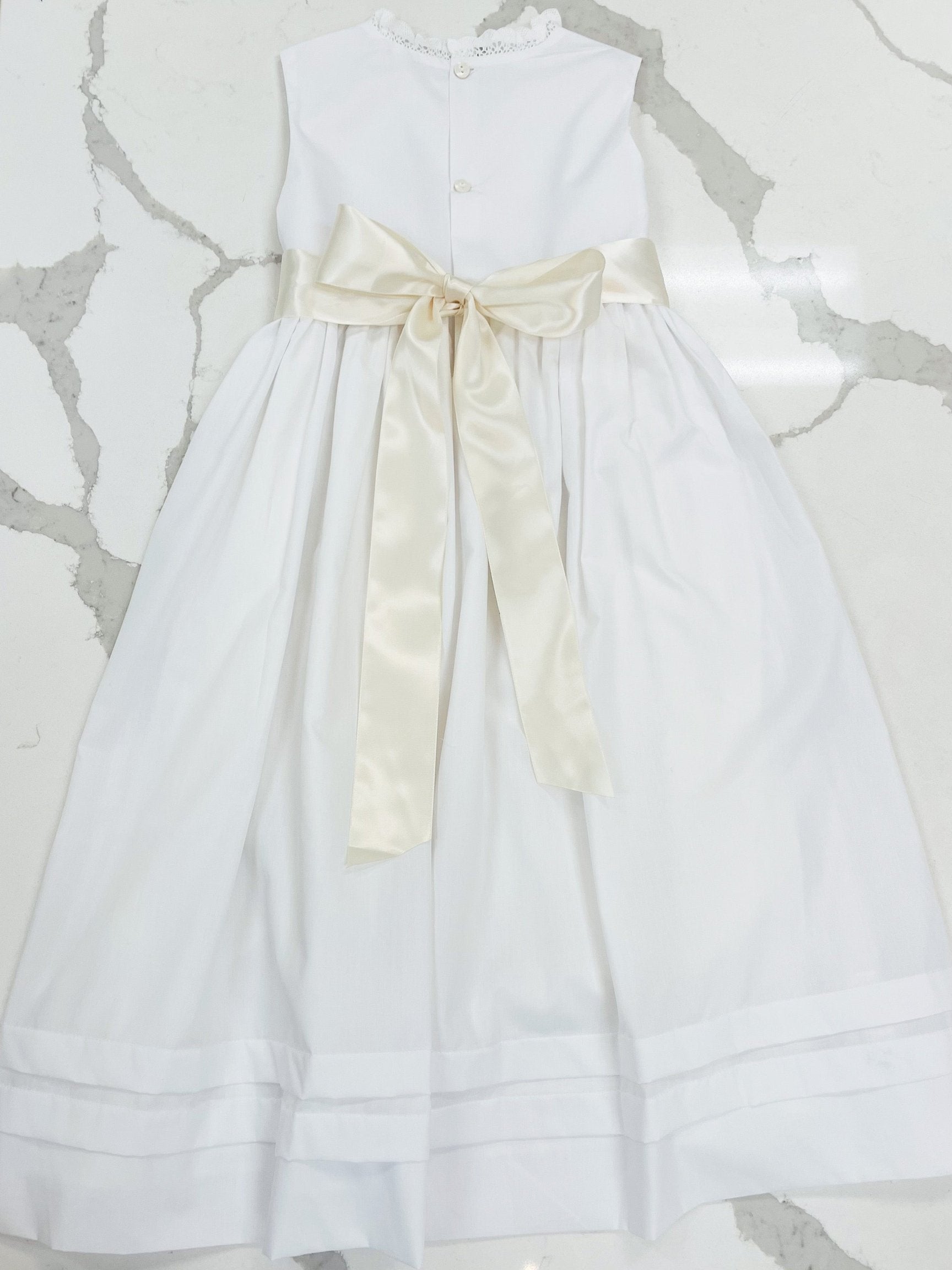 Catherine Dress - White